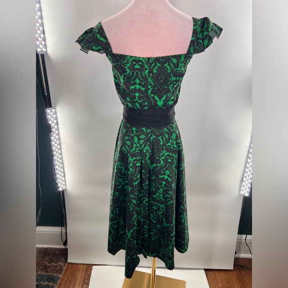 EUC Chicstar Ruffle Sleeve Flare Dress - Picture 11 of 12